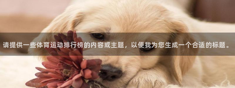 熊猫体育比赛直播：请提供一些体育运动排行榜的内容或主题，以便我为您生成一个合适的标题。
